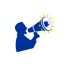 Laute Europäer, Logo